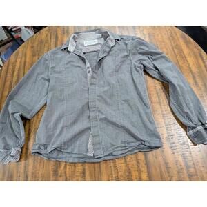 John Lennon Influence Art And Style Dress Mens Hip Button Up Shirt M Medium